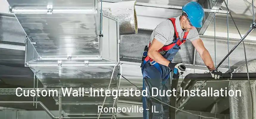  Custom Wall-Integrated Duct Installation Romeoville - IL